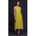 thumbnail image 3 of Bimba Robe de Plage d'Été pour Femmes, Dos Nu, Col Licou, à Imprimé Visage - X-Grand, 3 of 6