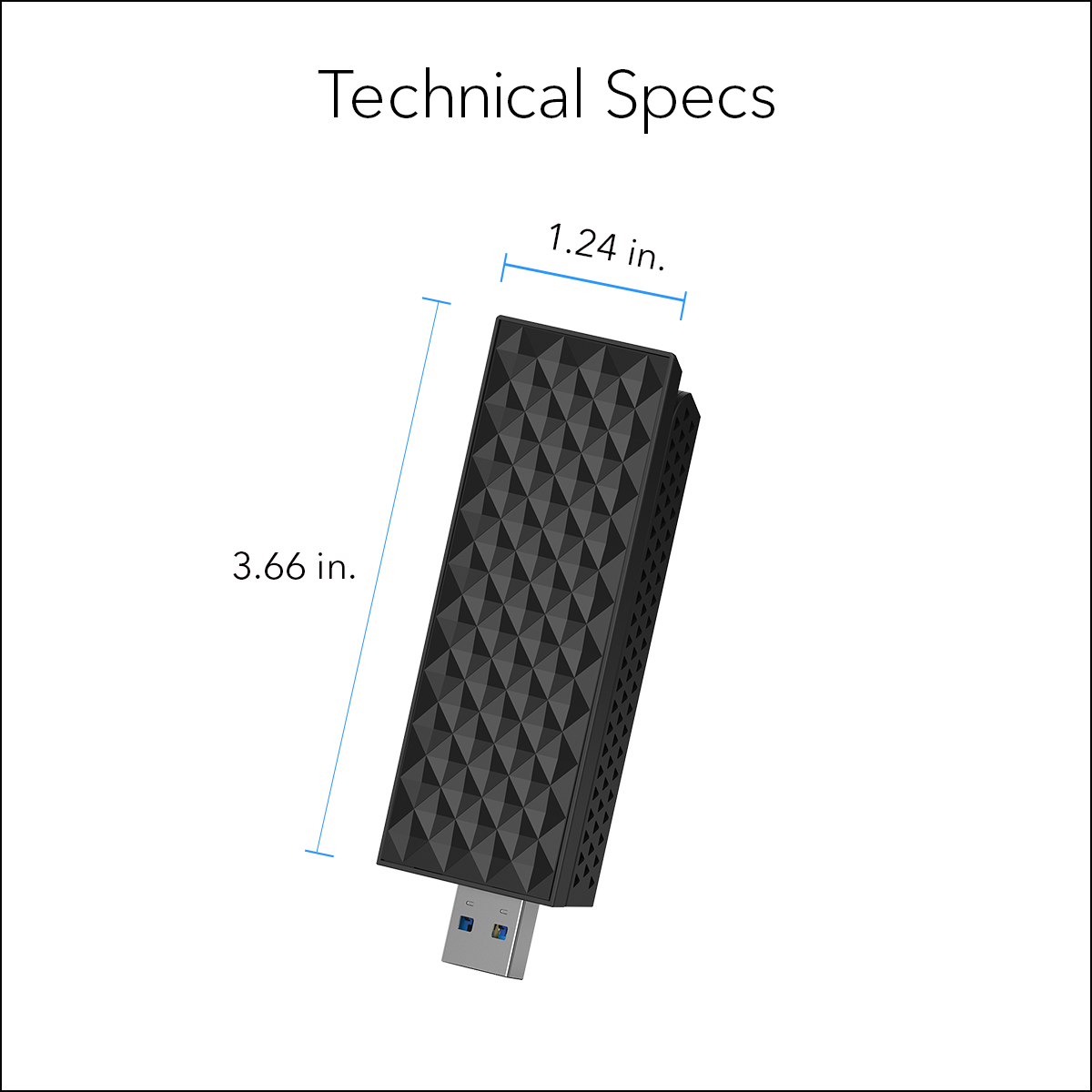 Netgear Nighthawk WiFi 7 Tri-Band USB 3.0 Adapter