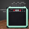thumbnail image 4 of LyxPro 20 Watt Electric Guitar Amplifier with Built-in Speaker, Green, 4 of 5