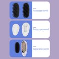 thumbnail image 2 of Mareep Color Light Massage Hair Comb,Hair Regrowth Comb, Electric Scalp, Vibration Massage With LED For Men And Women For Everyday,not Included Battery, 2 of 7