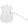 thumbnail image 1 of Bouilloire à Main pour Lait Café en Verre Théière Parfumée Transparente, 1 of 9