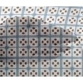 thumbnail image 4 of oneOone Viscose Chiffon Fabric Check Ikat Decor Fabric Printed BTY 42 Inch Wide, 4 of 4