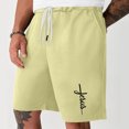 thumbnail image 2 of Diufon Men's Athletic Shorts Drawstring Waisted Outdoor Sport Shorts Spring Summer Hiking Shorts with Pockets, 2 of 4
