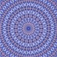 thumbnail image 1 of Ahgly Company Tapis d'Intérieur Lavable en Machine Carré Transitionnel Mimosa Violet, 4 Pieds Carré, 1 of 7