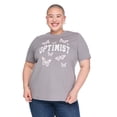 thumbnail image 1 of Lane Bryant Women's Plus Crew-Neck T-Shirt, 1 of 6