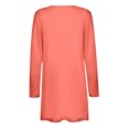 thumbnail image 5 of AherBiu Womens Cardigan Tops Long Sleeve Open Front Mid-Long Outwear with Pockets Spring Clothes, 5 of 5
