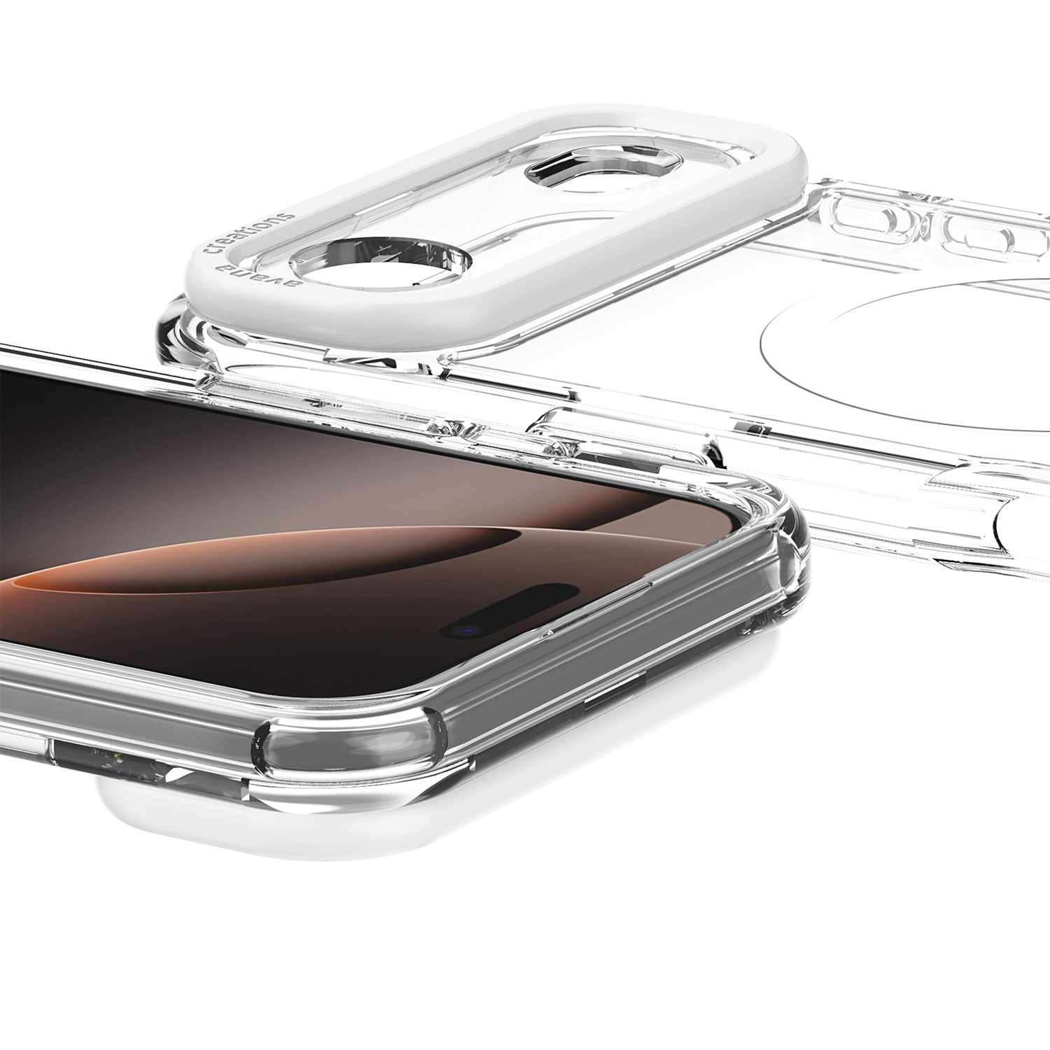Avana Étui Ice MagSafe Clear pour iPhone 18 Pro Max/17 Pro Max