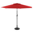 thumbnail image 2 of HOMETRENDS 9 ft. Round Push-Up Market Patio Umbrella, Salsa, 2 of 9