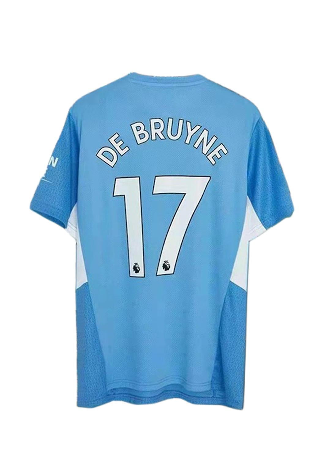 マンチェスター・シティ DE BRUYNE 17番 HEFEI，21-22 Manchester City Home Shirt Number 17 Kevin De Bruyne