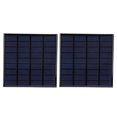 thumbnail image 3 of 2W Solar Panel 2pcs DC9V 2W Polysilicon Battery Toys Solar Panel Solar Panel Charger For Solar Energy Solar Lawn Lights, 3 of 8