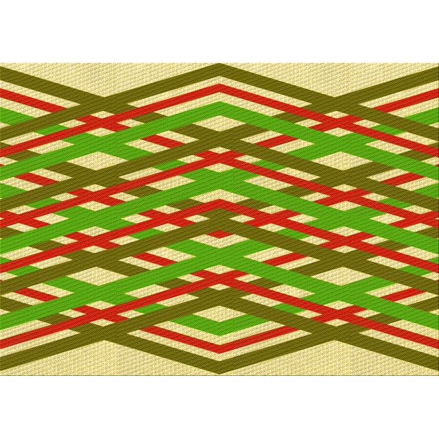 Ahgly Tapis Rectangulaire Lavable en Machine, Jaune Vert, 8 Pieds x 12 Pieds