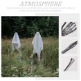 thumbnail image 4 of OULII 1 Pair Plastic  Skeleton Arm Stake Silver 12.6X3.1in For  Skeleton Animals, 4 of 8