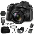 thumbnail image 1 of Panasonic Lumix DMC-FZ2500 Digital Camera (DMC-FZ2500) - Bundle - with Digital Flash +  Soft Bag + 12 Inch Flexible Tripod +  Cleaning Set + 67mm UV Filter, 1 of 4