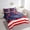 Red White Blue, variant on Erosebridal Happy Independence Day Bedding Queen Size,American Flag Comforter Sets with Sheets,Firework Room Decorative,Reversible,Ultra Soft,7 Pieces