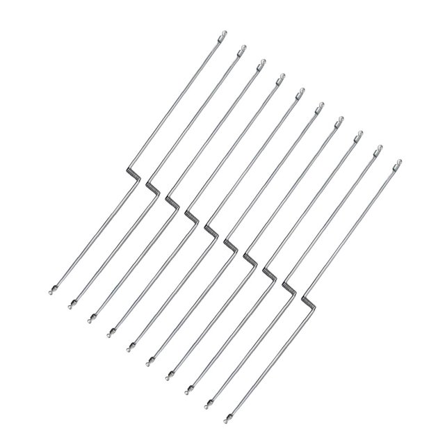 serony 10Pcs Anti-Tangle Booms Ledger Balance Connecteur Carpe Pêche 40CM
