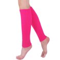 thumbnail image 1 of Lot de 2/lot Texture Rétro pour Jambes Tendance Chaleur 2 Pcs Réchauffeurs Dos et Jambes pour Occasions - Multicolore Doux et Agréable pour la Peau Rose, 1 of 7