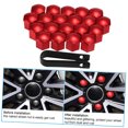 thumbnail image 4 of 20pcs Universal 17mm Wheel Nut Covers Lug Nut Caps Screw Protector, 4 of 7
