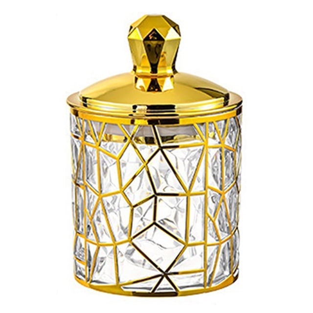Bocal de Rangement avec Couvercle Hermétique Décoratif Bocal Transparent Bocal à Biscuits pour Noix Pâtes Sucre
