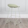 thumbnail image 4 of Tabouret de Comptoir Escape à Base Moderne en Plastique et Métal de Qualité Contractuelle (Ensemble de 2), 4 of 4