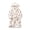 White, variant on JIRNDfCA Girls Hooded Robe Cute Cartton Soft Bathrobe Girls Warm Flannel Night- Kids Robe Children Pajamas Pink 7-8 Years