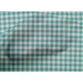 thumbnail image 4 of oneOone Cotton Cambric Turquoise Blue Fabric Check Check Sewing Craft Projects Fabric Prints By Meter 42 Inch Wide, 4 of 4