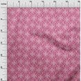 thumbnail image 3 of oneOone Polyester Spandex Pink Fabric Asian Ornamental Sewing Craft Projects Fabric Prints By Yard 56 Inch Wide, 3 of 5
