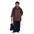 thumbnail image 2 of George Women's Plus Packable Puffer Coat, 2 of 6