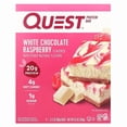 thumbnail image 1 of Quest Nutrition, Protein Bar, White Chocolate Raspberry, 4 Bars, 2.12 oz (60 g) Each, 1 of 1