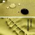 thumbnail image 4 of Birdeem Table Cloths Rectangle,60%Cotton,40%Linen Tablecloths with Fringe for Small Tables, 55X55 Inch Linen Sqaure Table Cloth for Wedding, Party, Indoor,Outdoor, Machine Washable, 4 of 8