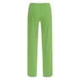 thumbnail image 4 of FAIWAD Pantalon de Pyjama Femme Décontracté Confortable Ample Pantalon de Maison Extensible à Cordon Bas de Pyjama Pantalon Tenue d'Intérieur, 4 of 5