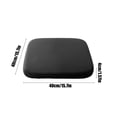 thumbnail image 3 of Clearance! KITTEHIGM Detachable And Washable Seat Slow Recovery Memory Sponge Chair Cushion For Kitchen Dining Classroom Office Or Car All Year Round Non-Slip Bottom Milk Fiber Sales Online Shopping, 3 of 6