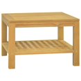 thumbnail image 1 of vidaXL Coffee Table 60x60x40 cm Solid Wood Teak, 1 of 4