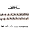 thumbnail image 3 of Niche 520 Drive Chain 84 Links O-Ring With Master Link for Motorcycle 519-CDC2381H, 3 of 6