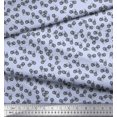 thumbnail image 2 of Soimoi Blue Rayon Fabric Bicycle Transport Fabric Prints By Yard 42 Inch Wide, 2 of 2