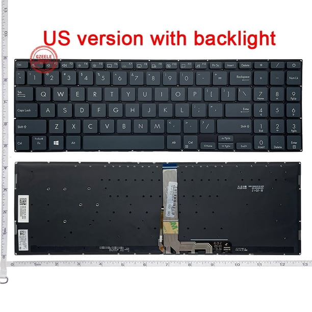 Backlight US NEW Laptop Keyboard for ASUS ZenBook Pro 15 UX535