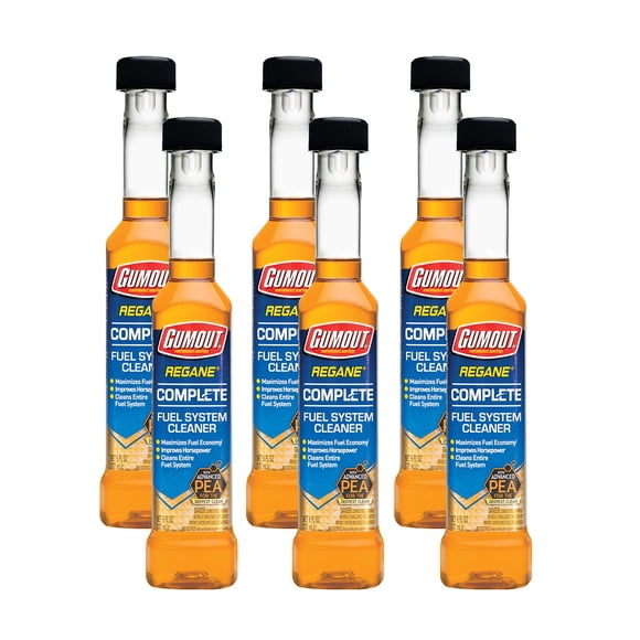 Gumout 510014 Regane Complete Fuel System Cleaner, 6 oz. (Pack of 6)