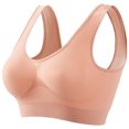 thumbnail image 2 of Timegard Bras for Women Plus Size Wireless Full Support Liftup Adjustable Strap Ruched Everyday Bra, 2 of 4