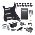 thumbnail image 3 of MERIGLARE Kits de Guitare Électrique DIY Portables Rétro Multifonctions Plaque Arrière Accessoires Noir A, 3 of 9