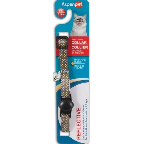 Aspen Pet Breakaway Reflective CAT Collar