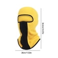 thumbnail image 3 of Face Mask Skin Care,Winter Face Mask,Winter Outdoor Warm Riding Mask Face Protection Neck Protection and Mouth Protection Integrated Hood Cold Fleece Hat,Gaiters Face Mask,Comfortable Face Masks, 3 of 6