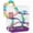 Purple, variant on PawHut 5 Tiers Hamster Cage, Portable Animal Travel Carrier, Green