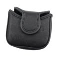thumbnail image 1 of jinwen Couvre-Maillet de Golf pour Putter Accessoires Confortable Compact Couvre-Chef de Club de Golf Noir, 1 of 9