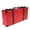 Red, variant on Esquirla British Vintage Suitcase Luggage Travel Bag Display Photography Props Brown