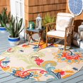 thumbnail image 1 of Safavieh Cabana Kuzman Floral Outdoor Area Rug, 1 of 8