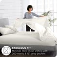 thumbnail image 3 of Ivy Union Microfiber Sheet Set - 3-Pieces - Breathable - Deep Pocket, Twin XL, Cream, 3 of 6