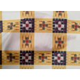 thumbnail image 4 of oneOone Cotton Cambric Fabric Check Ikat Decor Fabric Printed BTY 56 Inch Wide, 4 of 4