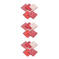 thumbnail image 4 of Transemion 5pcs 50x50cm Square Cotton Fabric Cloth For DIY Craft Sewing red 3Set, 4 of 6