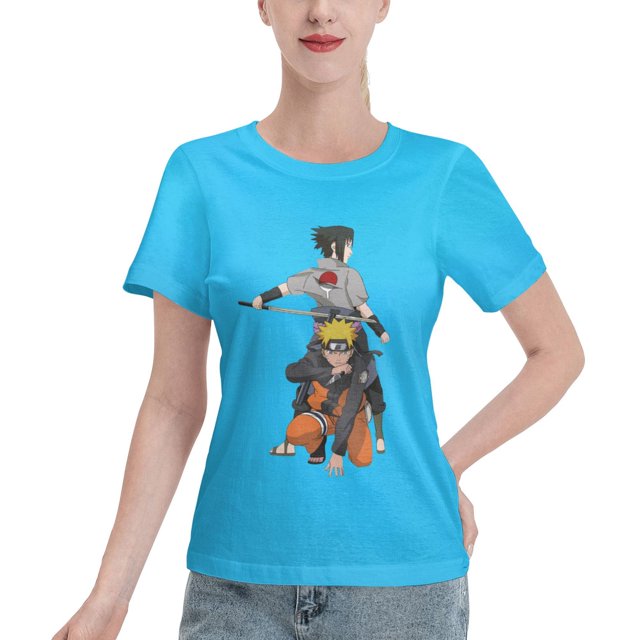 Women's Basic Short Sleeve T-Shirt Naruto Naruto Sasuke