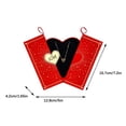 thumbnail image 3 of PRETXORVE Valentine's Day Double Open Jewelry Heart Shaped High End Jewelry Set Packaging, 3 of 8