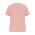 thumbnail image 5 of Fankiway T-Shirt Ample Décontracté d'Été pour Femme à Col Rond, Manches Courtes, Imprimé Floral, Hauts pour Femmes, Liquidation, Grande Taille, Chemises pour Femmes en Liquidation, Vêtements de Printemps pour Femmes 2024, 5 of 5